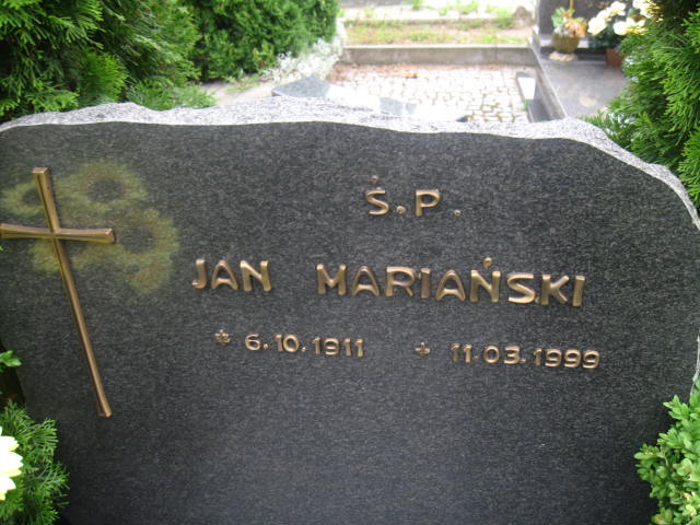 Jan Mariański 1911 Elbląg - Grobonet - Wyszukiwarka osób pochowanych