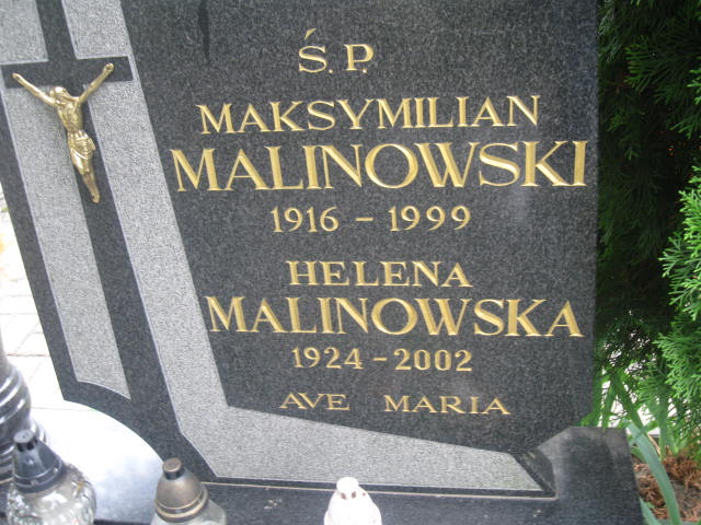 Helena Malinowska 1924 Elbląg - Grobonet - Wyszukiwarka osób pochowanych