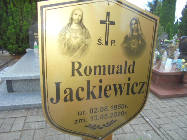 Romuald Jackiewicz 1950 Elbląg - Grobonet - Wyszukiwarka osób pochowanych