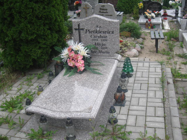 Grób Czesław Pietkiewicz