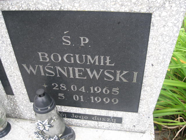 Bogumił Wiśniewski 1965 Elbląg - Grobonet - Wyszukiwarka osób pochowanych
