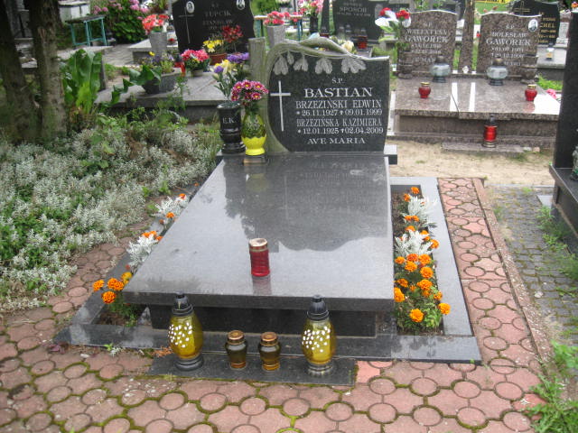 Grób Kazimiera Bastian Brzezińska
