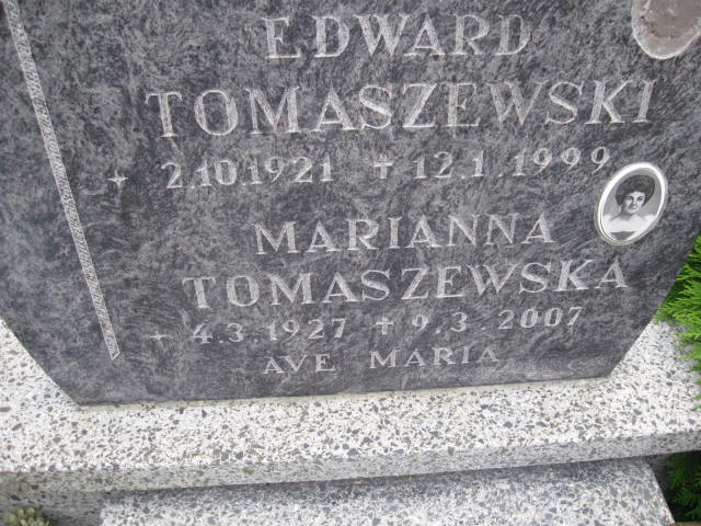 Edward Tomaszewski 1921 Elbląg - Grobonet - Wyszukiwarka osób pochowanych