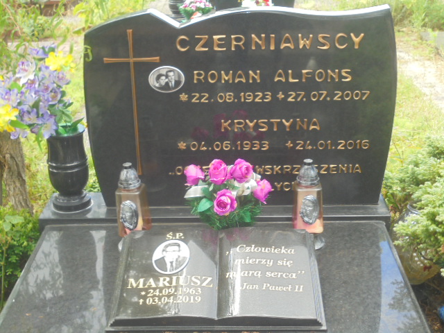 Mariusz   Rafał Czerniawski 1963 Elbląg - Grobonet - Wyszukiwarka osób pochowanych