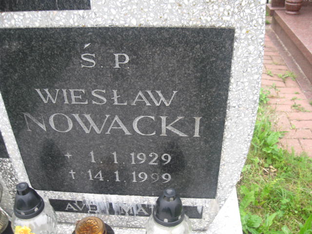 Wiesław Nowacki 1929 Elbląg - Grobonet - Wyszukiwarka osób pochowanych