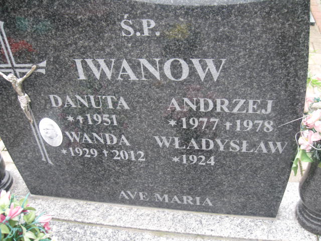 Adam Iwanow 1955 Elbląg - Grobonet - Wyszukiwarka osób pochowanych