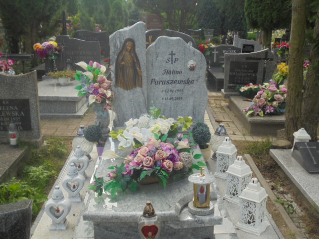Grób Halina Paruszewska
