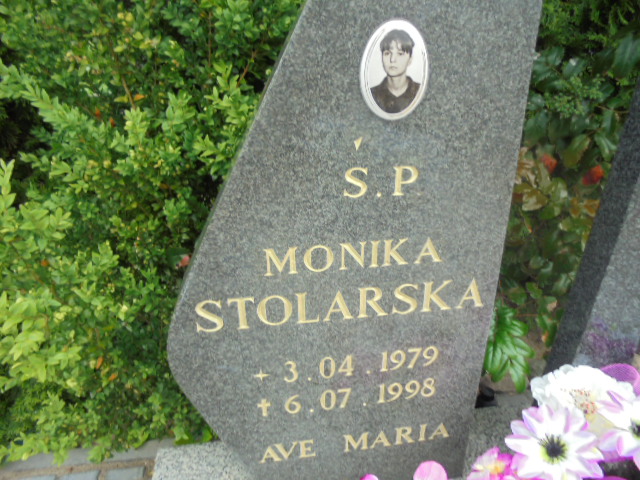 Monika Stolarska 1979 Elbląg - Grobonet - Wyszukiwarka osób pochowanych