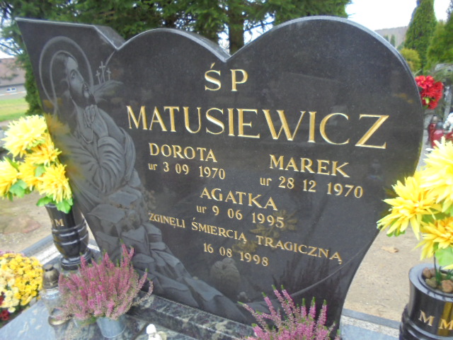 Dorota Matusiewicz 1970 Elbląg - Grobonet - Wyszukiwarka osób pochowanych