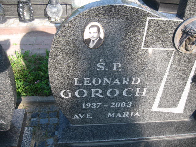 Leonard Goroch 1937 Elbląg - Grobonet - Wyszukiwarka osób pochowanych