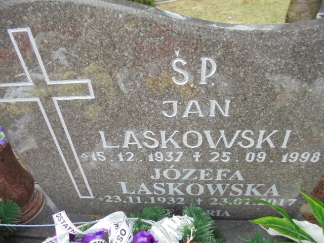 Jan Laskowski 1937 Elbląg - Grobonet - Wyszukiwarka osób pochowanych