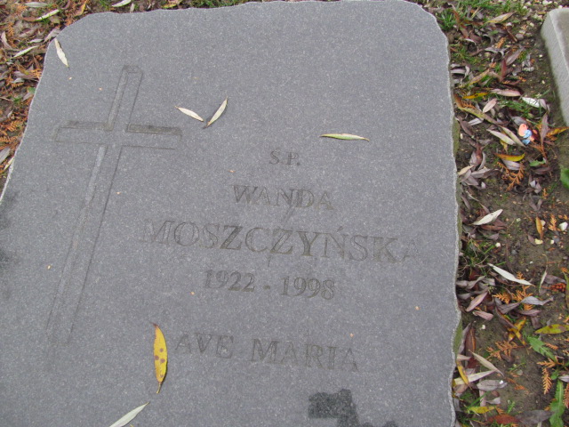 Wanda Moszczyńska 1922 Elbląg - Grobonet - Wyszukiwarka osób pochowanych