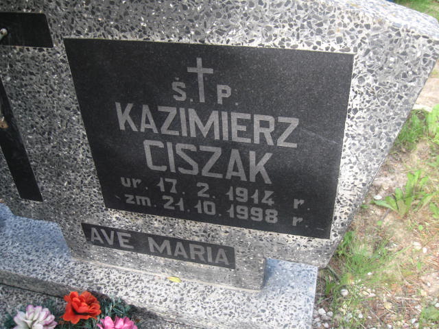 Ireneusz Ciszak 1948 Elbląg - Grobonet - Wyszukiwarka osób pochowanych