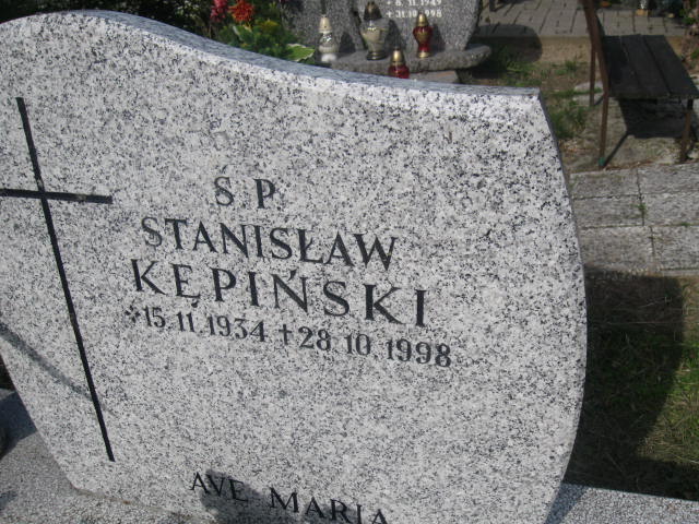 Kazimierz Kępiński  1957 Elbląg - Grobonet - Wyszukiwarka osób pochowanych