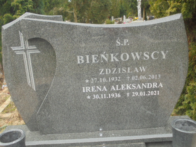 Zdzisław Bieńkowski 1932 Elbląg - Grobonet - Wyszukiwarka osób pochowanych