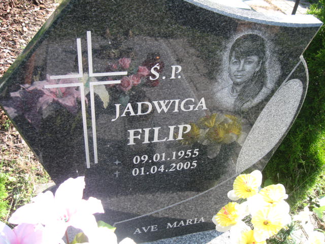Jadwiga Krystyna Filip 1955 Elbląg - Grobonet - Wyszukiwarka osób pochowanych