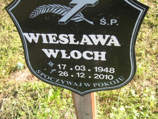 Wiesława Daniela Włoch 1948 Elbląg - Grobonet - Wyszukiwarka osób pochowanych