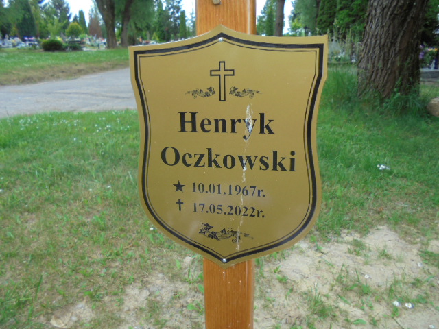 Henryk Oczkowski 1967 Elbląg - Grobonet - Wyszukiwarka osób pochowanych