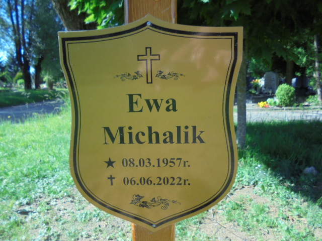 Ewa  Teresa Michalik 1957 Elbląg - Grobonet - Wyszukiwarka osób pochowanych