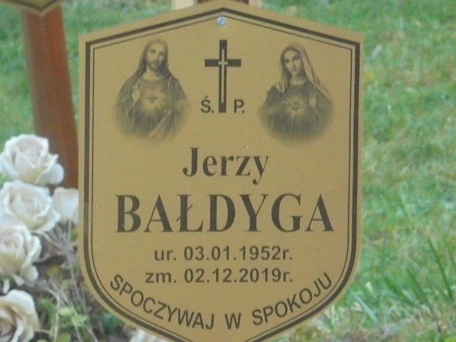 Jerzy Bałdyga 1952 Elbląg - Grobonet - Wyszukiwarka osób pochowanych