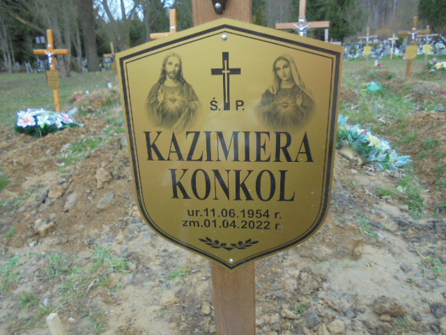 Kazimiera Konkol 1954 Elbląg - Grobonet - Wyszukiwarka osób pochowanych