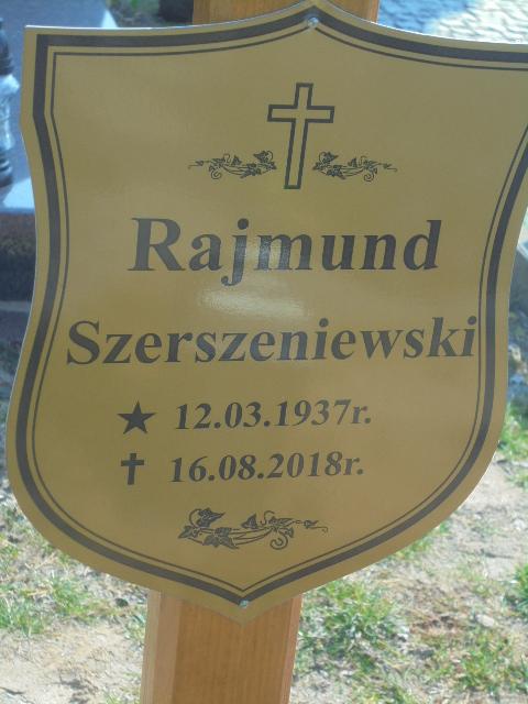 Rajmund Szerszeniewski 1937 Elbląg - Grobonet - Wyszukiwarka osób pochowanych
