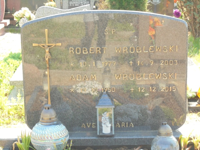 Grób Robert Wróblewski