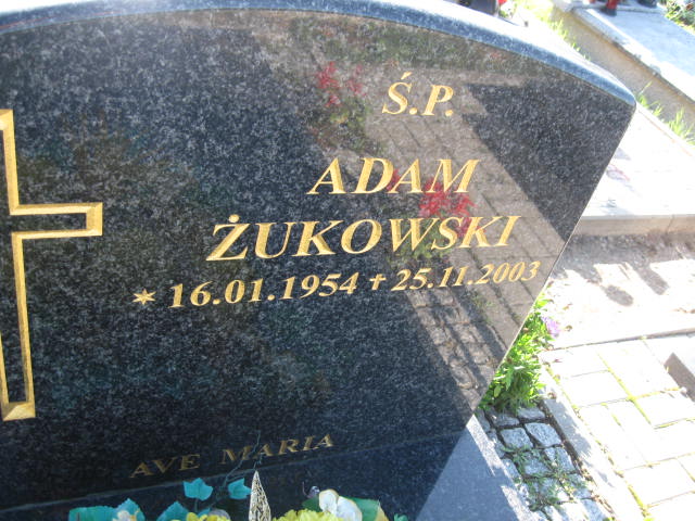 Adam Żukowski 1954 Elbląg - Grobonet - Wyszukiwarka osób pochowanych