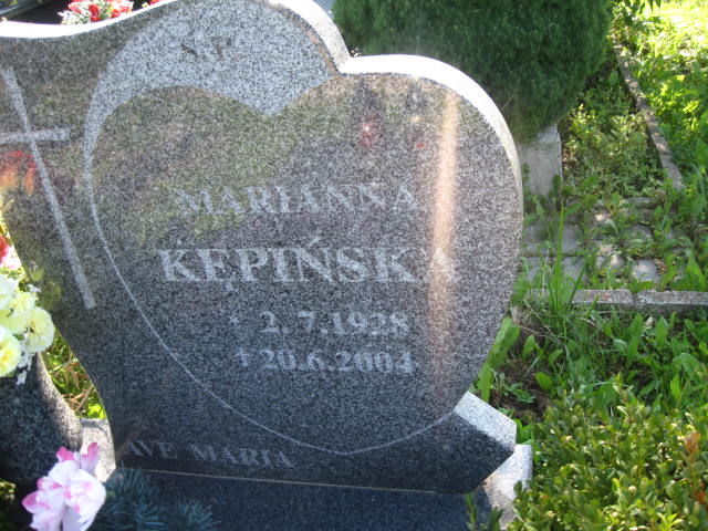 Marianna Kępińska 1928 Elbląg - Grobonet - Wyszukiwarka osób pochowanych