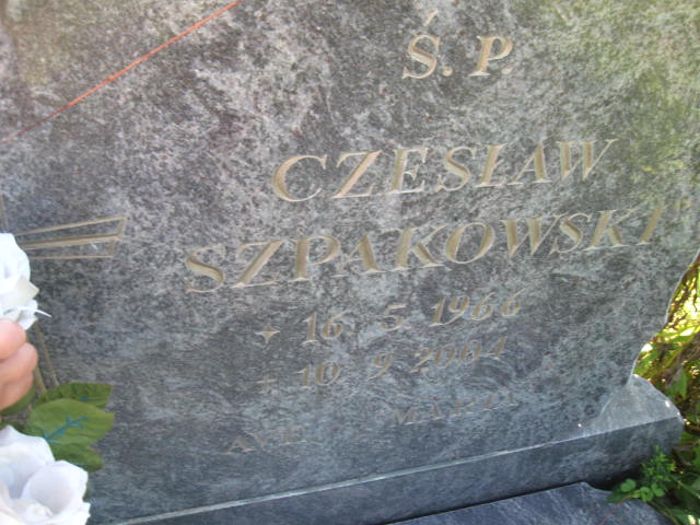 Czesław Krzysztof Szpakowski 1966 Elbląg - Grobonet - Wyszukiwarka osób pochowanych