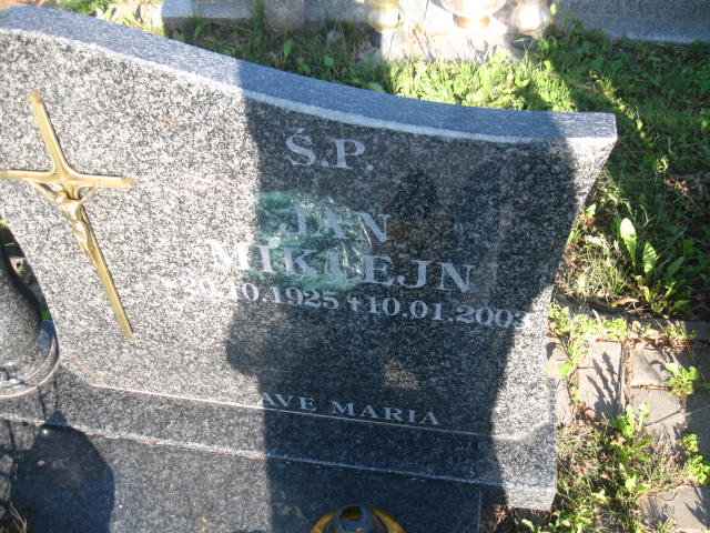 Jan Miklejn 1925 Elbląg - Grobonet - Wyszukiwarka osób pochowanych