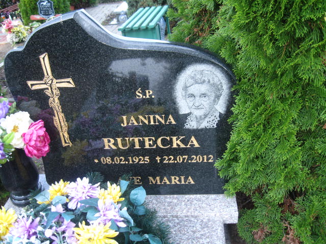 Grób Janina Rutecka
