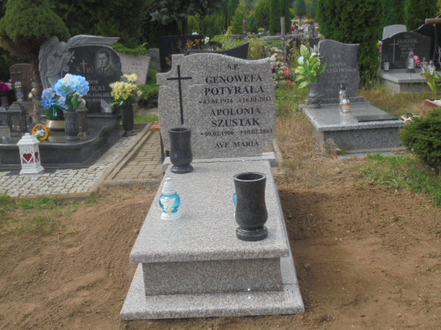 Genowefa Agnieszka Potyrała 1924 Elbląg - Grobonet - Wyszukiwarka osób pochowanych