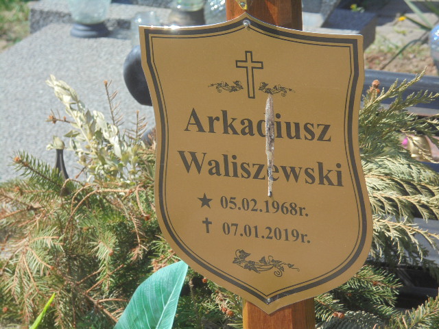 Arkadiusz Waliszewski  1968 Elbląg - Grobonet - Wyszukiwarka osób pochowanych