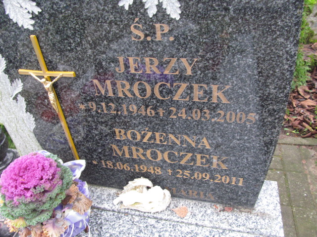 Jerzy Zbigniew Mroczek 1946 Elbląg - Grobonet - Wyszukiwarka osób pochowanych