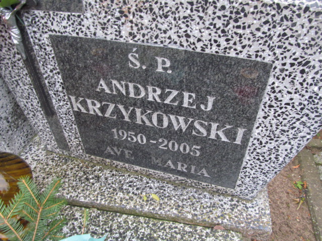 Andrzej Krzykowski 1950 Elbląg - Grobonet - Wyszukiwarka osób pochowanych