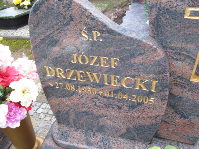 Józef Drzewiecki 1930 Elbląg - Grobonet - Wyszukiwarka osób pochowanych
