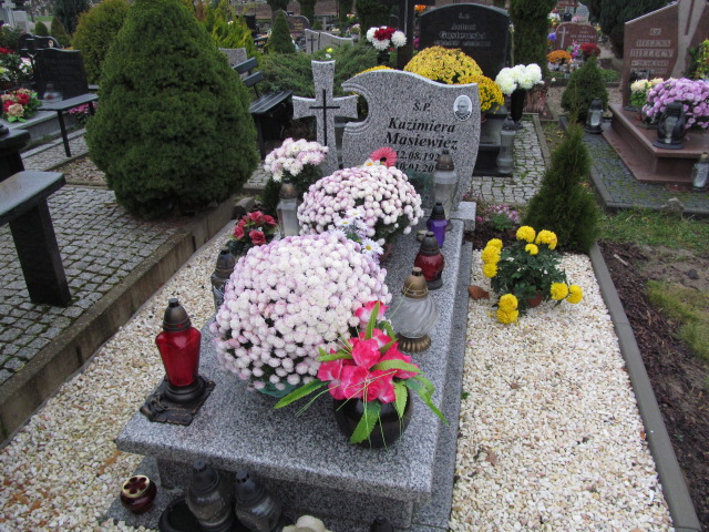 Grób Kazimiera Masiewicz