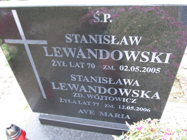 Stanisław Lewandowski 1935 Elbląg - Grobonet - Wyszukiwarka osób pochowanych