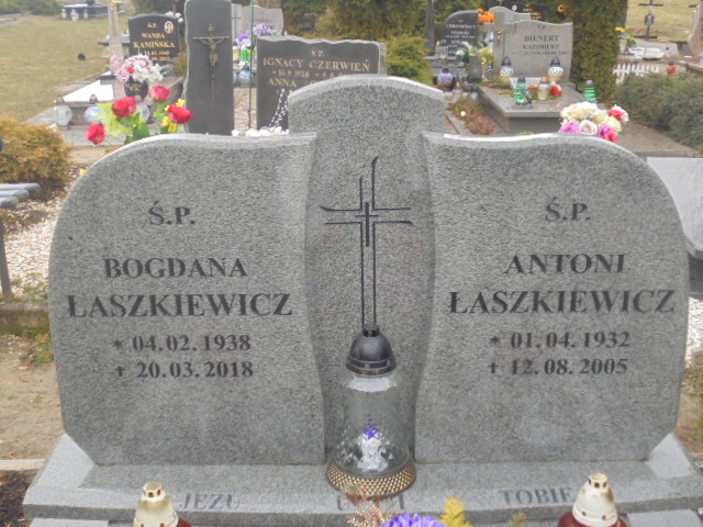 Antoni Łaszkiewicz 1932 Elbląg - Grobonet - Wyszukiwarka osób pochowanych