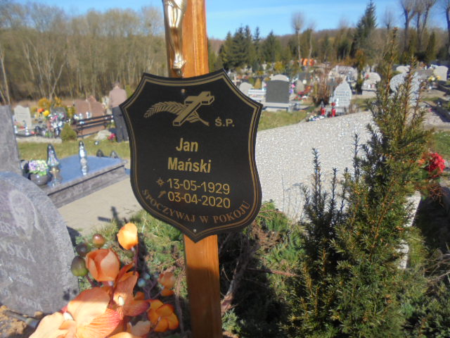 Jan Mański 1929 Elbląg - Grobonet - Wyszukiwarka osób pochowanych