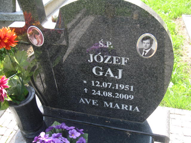 Józef Gaj 1951 Elbląg - Grobonet - Wyszukiwarka osób pochowanych