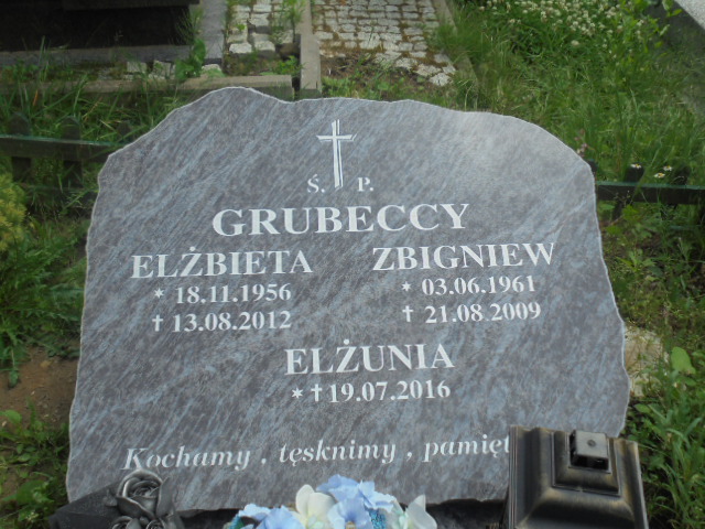Grób Zbigniew Grubecki