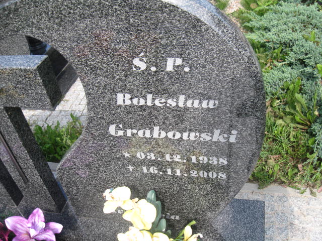 Bolesław Grabowski 1938 Elbląg - Grobonet - Wyszukiwarka osób pochowanych