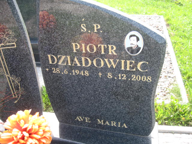 Piotr Paweł Dziadowiec 1948 Elbląg - Grobonet - Wyszukiwarka osób pochowanych