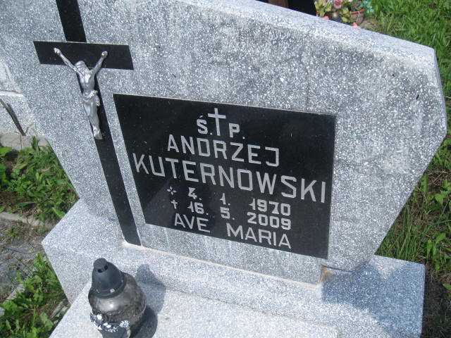 Andrzej Kuternowski 1970 Elbląg - Grobonet - Wyszukiwarka osób pochowanych