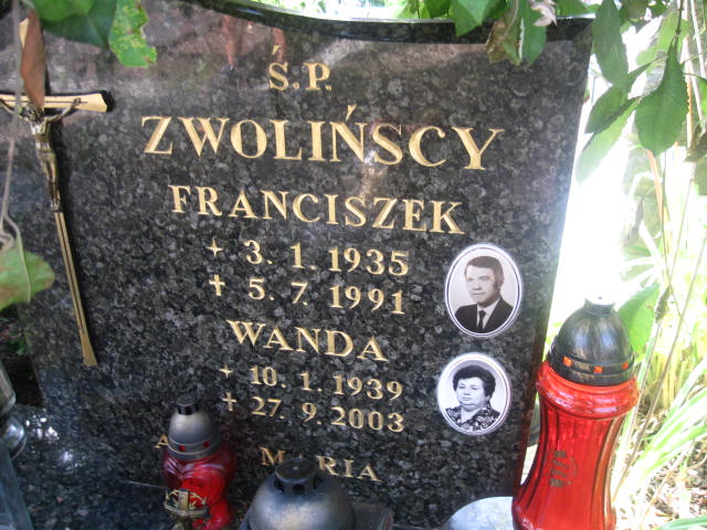 Wanda Zwolińska 1939 Elbląg - Grobonet - Wyszukiwarka osób pochowanych