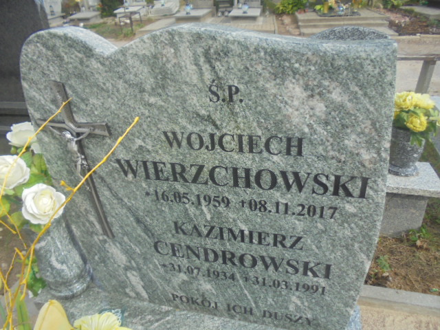 Wojciech Wierzchowski  1959 Elbląg - Grobonet - Wyszukiwarka osób pochowanych