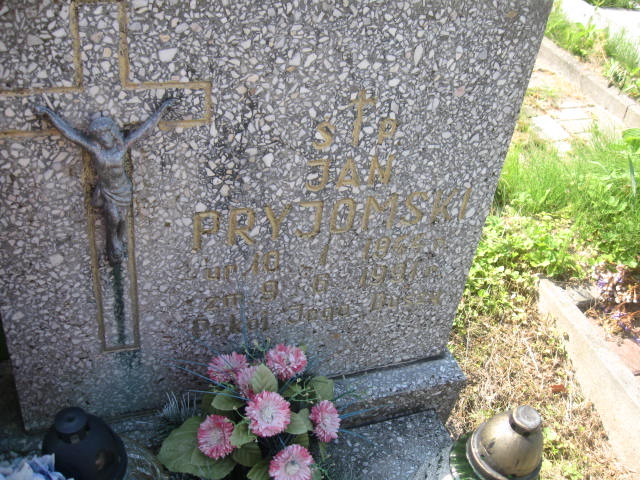 Jan Pryjomski 1944 Elbląg - Grobonet - Wyszukiwarka osób pochowanych