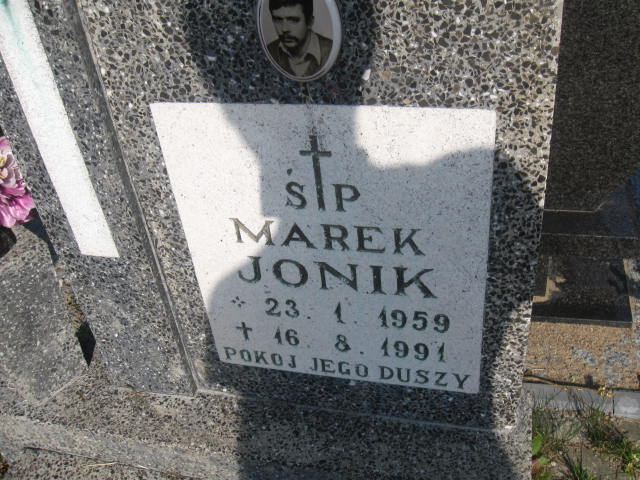 Marek Jonik 1959 Elbląg - Grobonet - Wyszukiwarka osób pochowanych